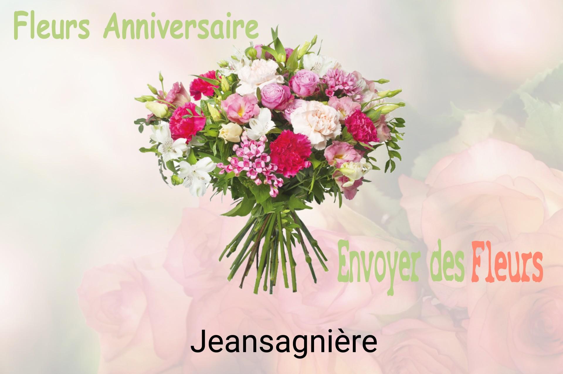 Bouquet de fleurs d’anniversaire livré à Jeansagnière