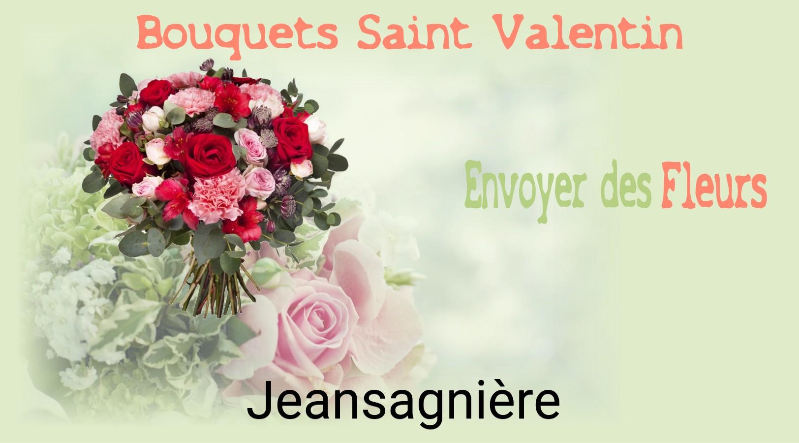 Roses de Saint-Valentin livrées à Jeansagnière